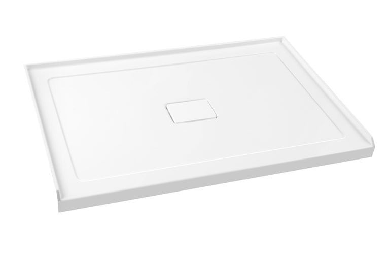 Douche (Base et Vitres inclus) noire 36"X60" en alcove | Entrepôt de la Réno