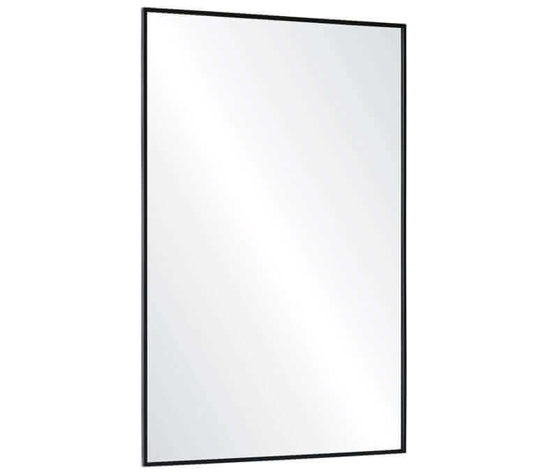 Miroir rectangle en métal noir 24"X36" | Entrepôt de la Réno