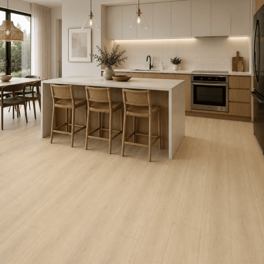 Céramique 8x48 Hardwood Vanille Mat Texturé