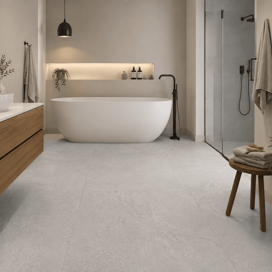 Céramique 24X24 Astera Ash Mat