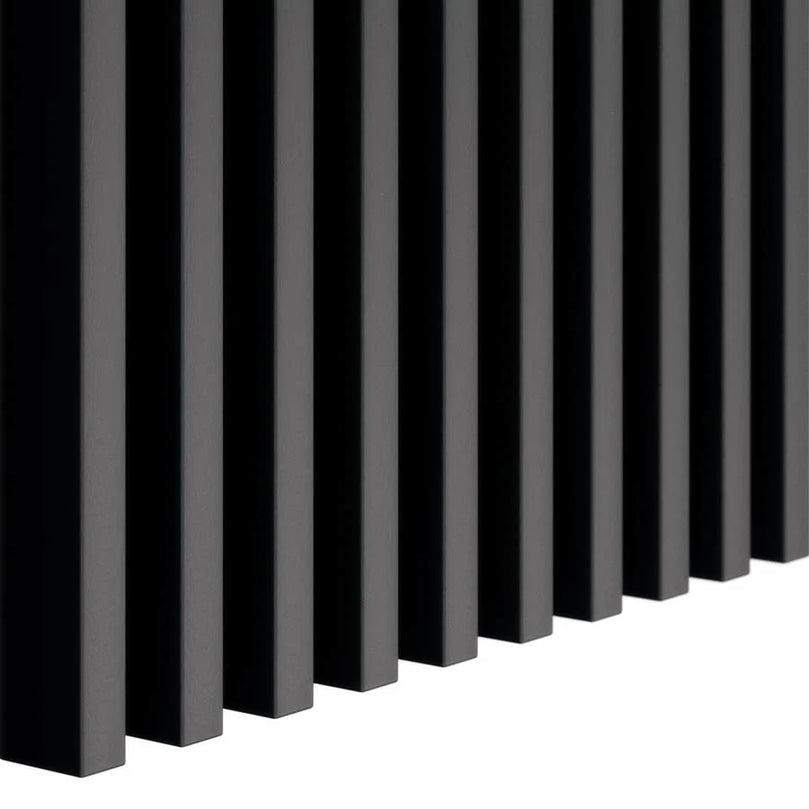 Panneaux acoustiques en latte de bois couleur Eben 24" x 108" | Entrepôt de la Réno