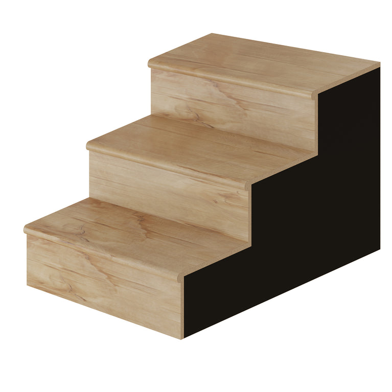 Kit de marche en Flottant stratifié Pure Wood Amber (2 marches incluses) | Entrepôt de la Réno