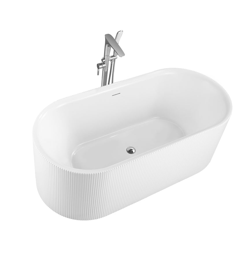 Bain auto-portant Leane 67" X 31½" X 22-4/5" | Entrepôt de la Réno
