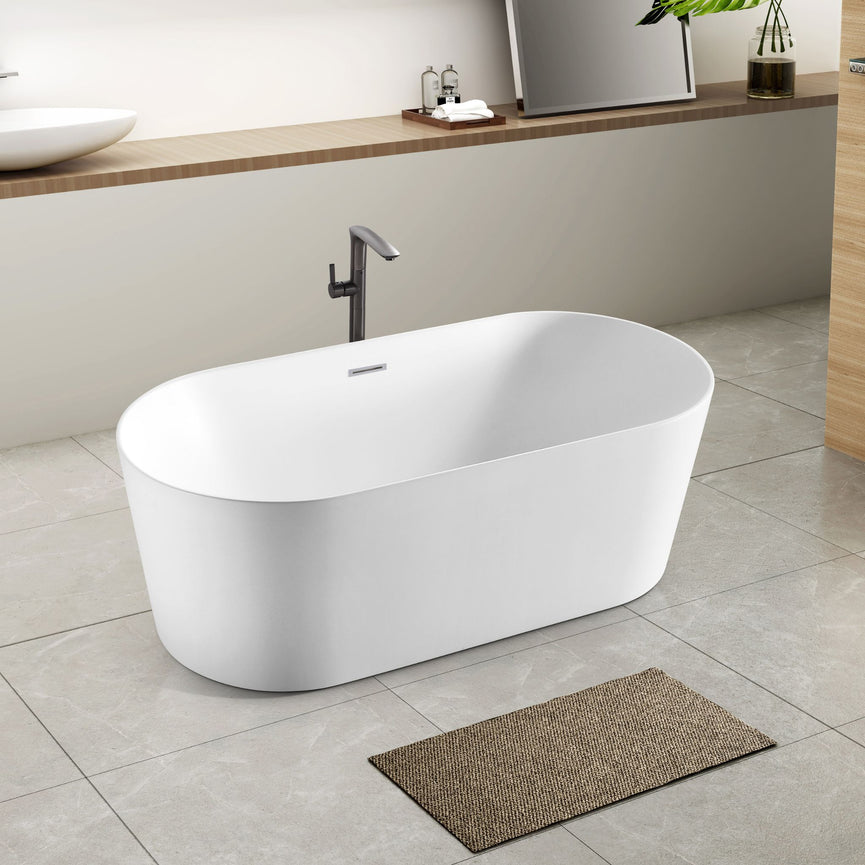 Bain auto-portant Juliette 59" X 30" X 23" | Entrepôt de la Réno