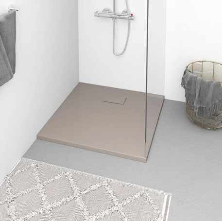 Base de douche en SMC - Beige | Entrepôt de la Réno