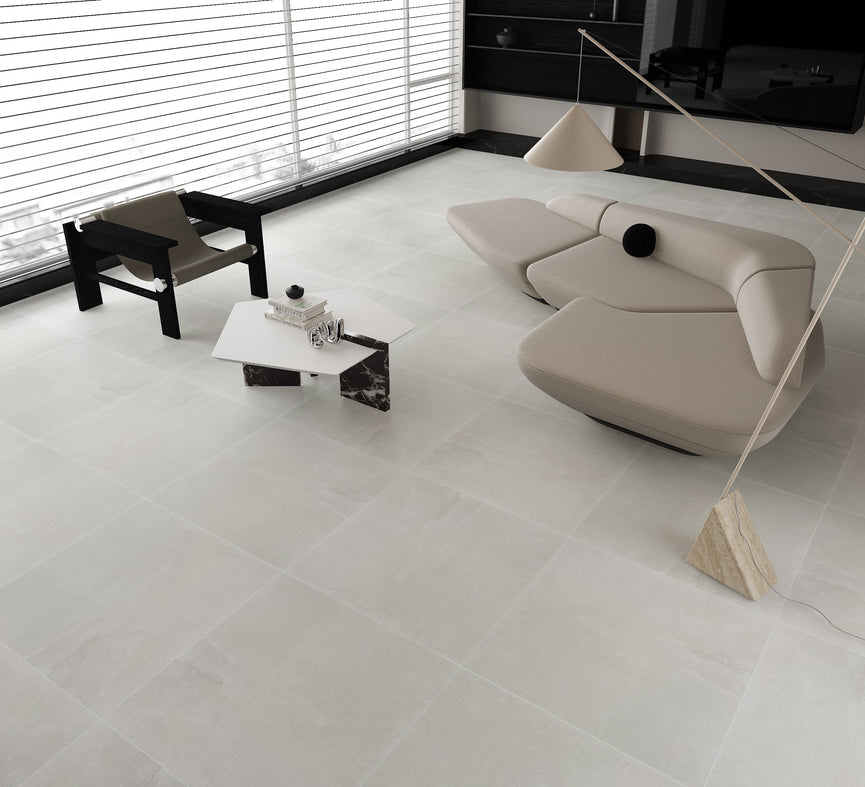 Céramique 24x24 Vogue White Lappato