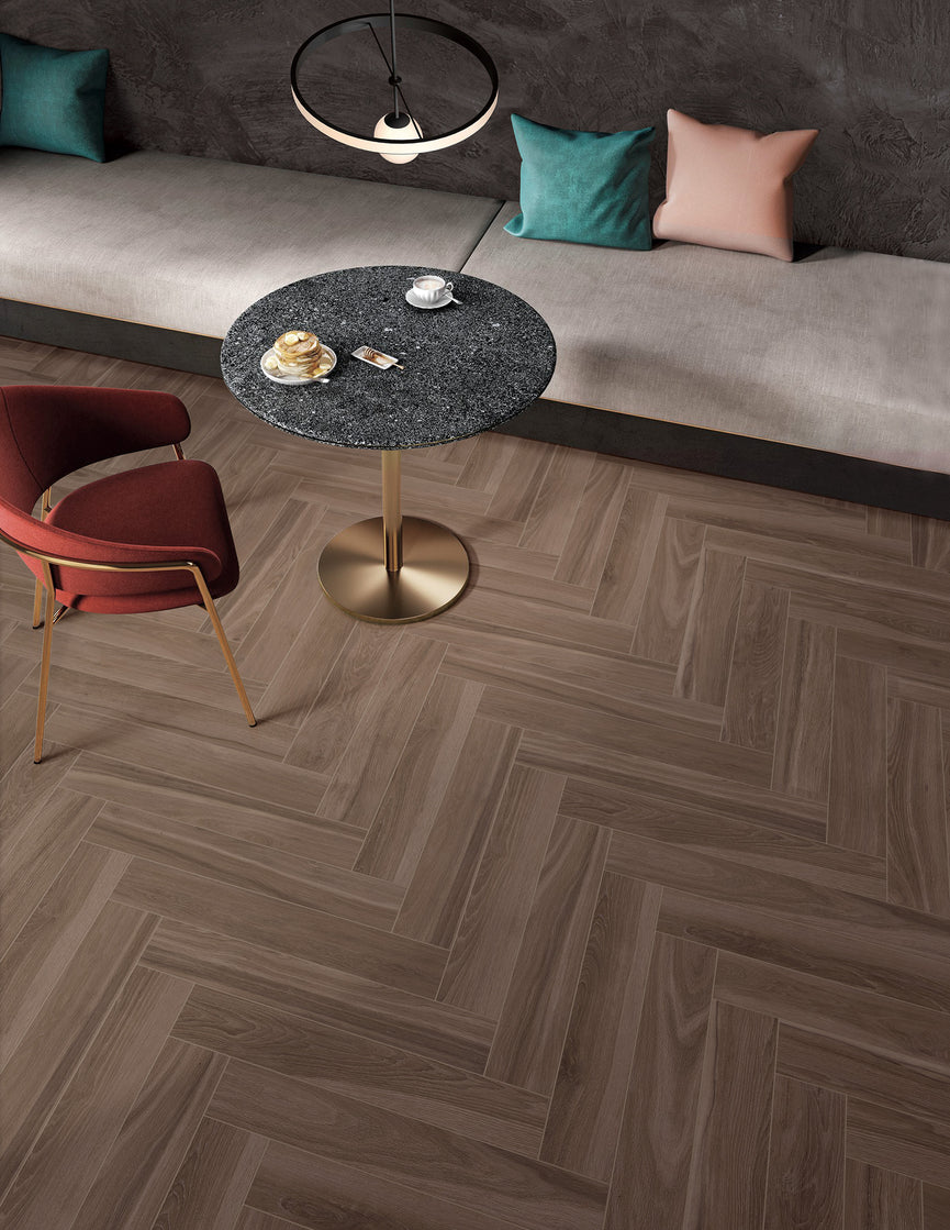 Céramique 8x48 Hardwood Mocca