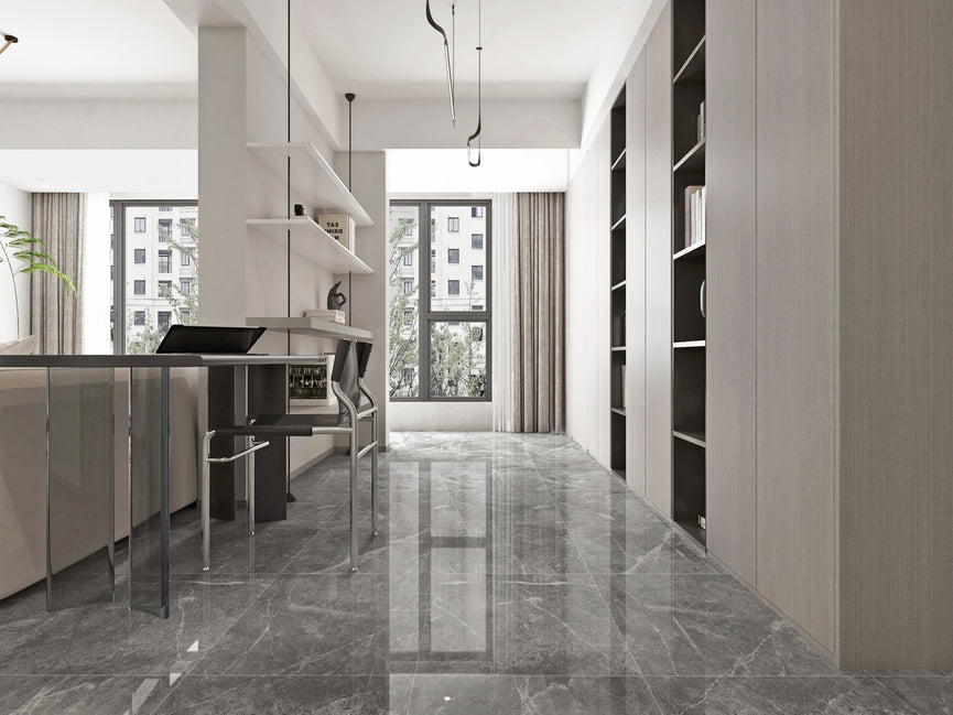 Céramique 24 x 24 gris - Frontenac | L'entrepôt de la Réno