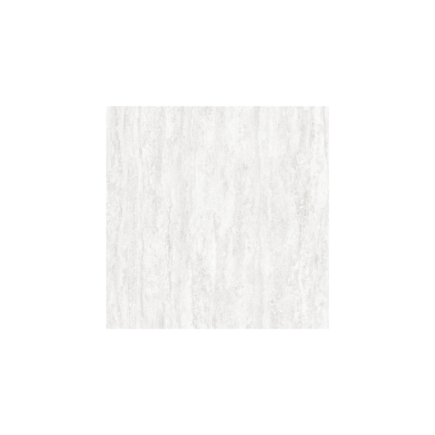 Céramique 24x24 Travertin Bianco Mat Texturé