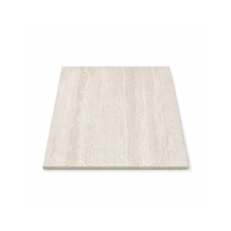 24x24 Sand Travertine Textured Matte Ceramic
