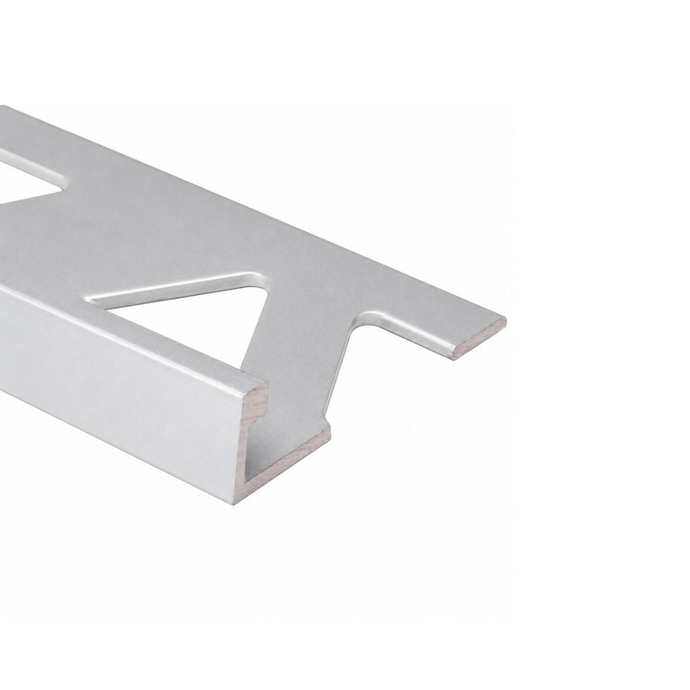 Moulure en L pour céramique couleur aluminium mat