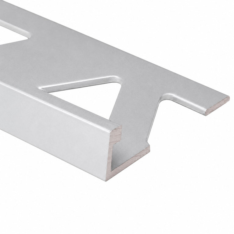 Moulure en L pour céramique couleur aluminium mat