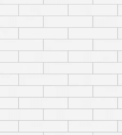 Céramique murale Métro 2"X 8" blanche matte | Entrepôt de la Réno