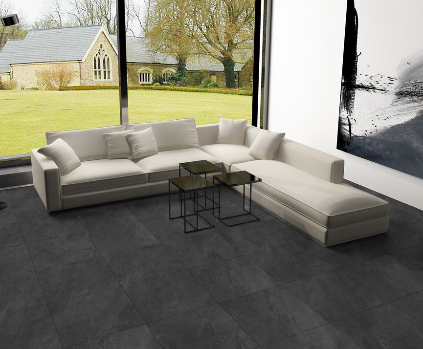 Céramique 24x24 noire - Wynns