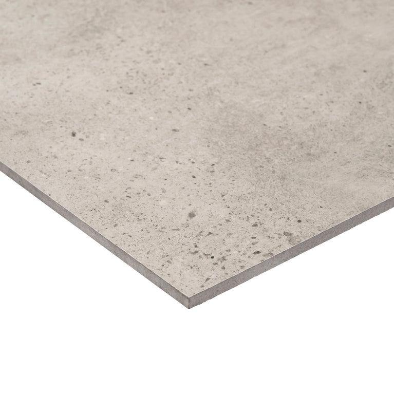 Céramique 24x24 grège - Stone Cement