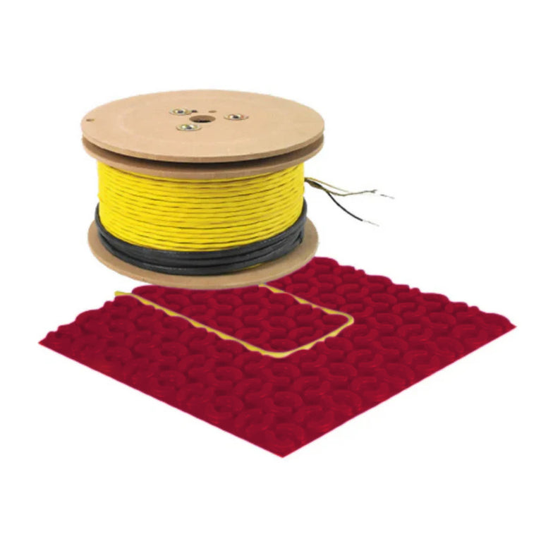 Fil chauffant couvrant 36 pi2