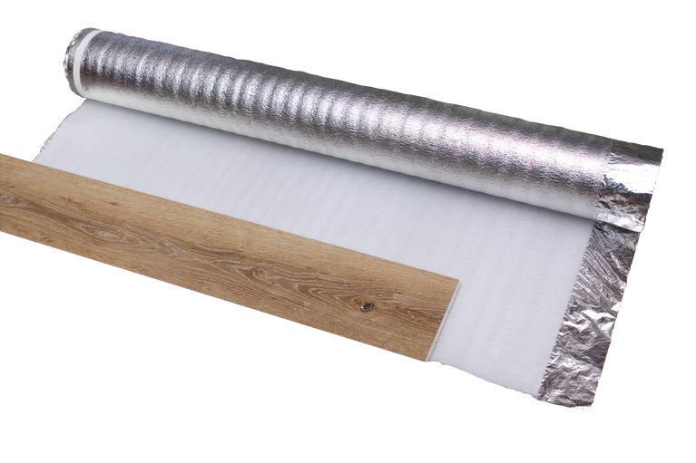 Membrane de plancher avec polyéthylène pour flottant 3 mm (200 pi²) | Entrepôt de la Réno