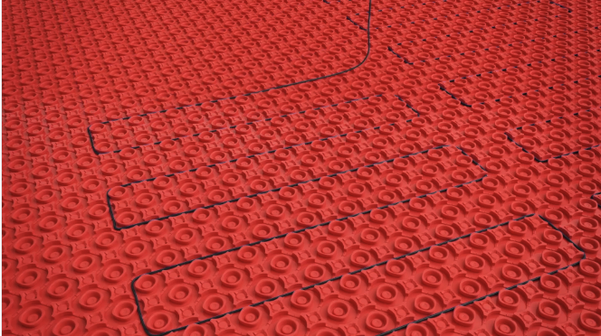 Membrane à plancher chauffant en feuille couvrant 10 pi2 Prova Heat | Entrepôt de la Réno