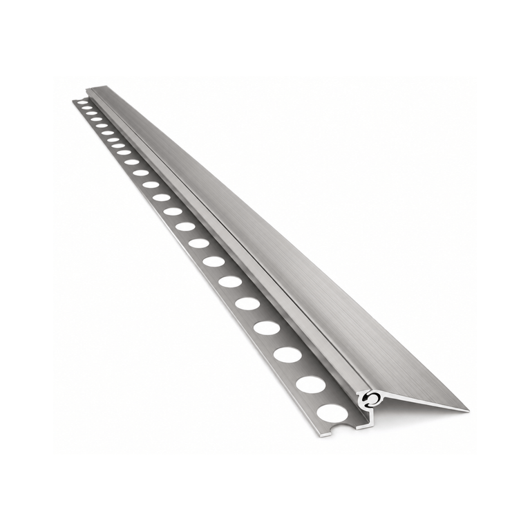 12 mm adjustable brushed aluminum molding