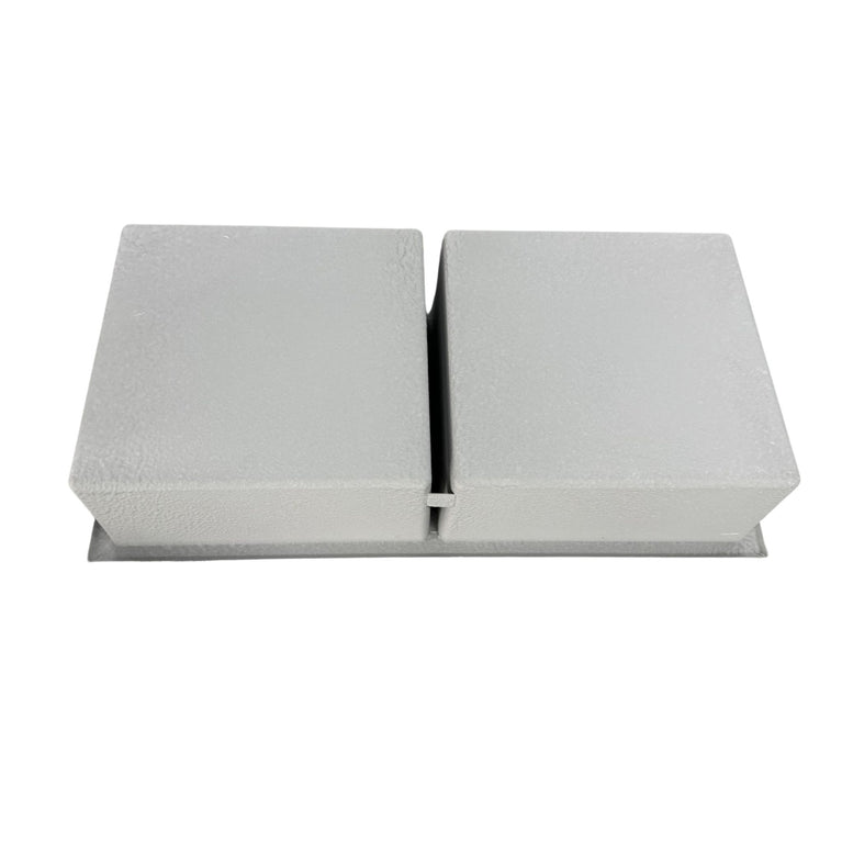 Niche de douche double 12X24 - Acier brossé | Entrepôt de la Réno