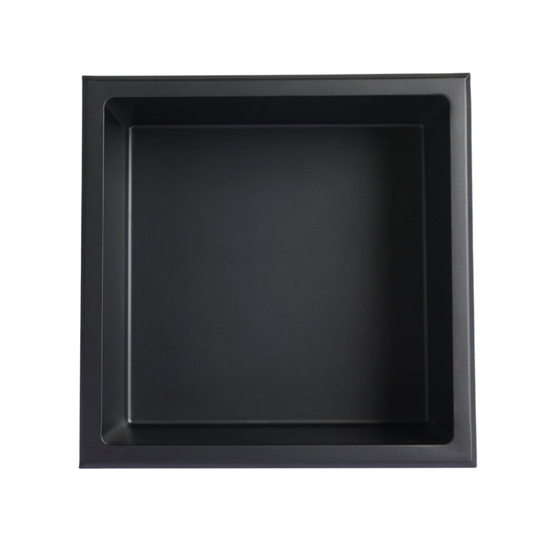 Niche de douche simple 12x12 - Noir mat | Entrepôt de la Réno