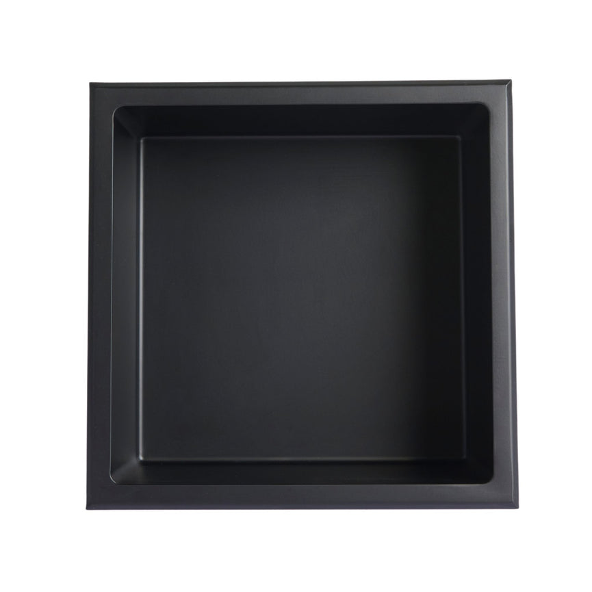 Niche de douche simple 12x12 - Noir mat | Entrepôt de la Réno