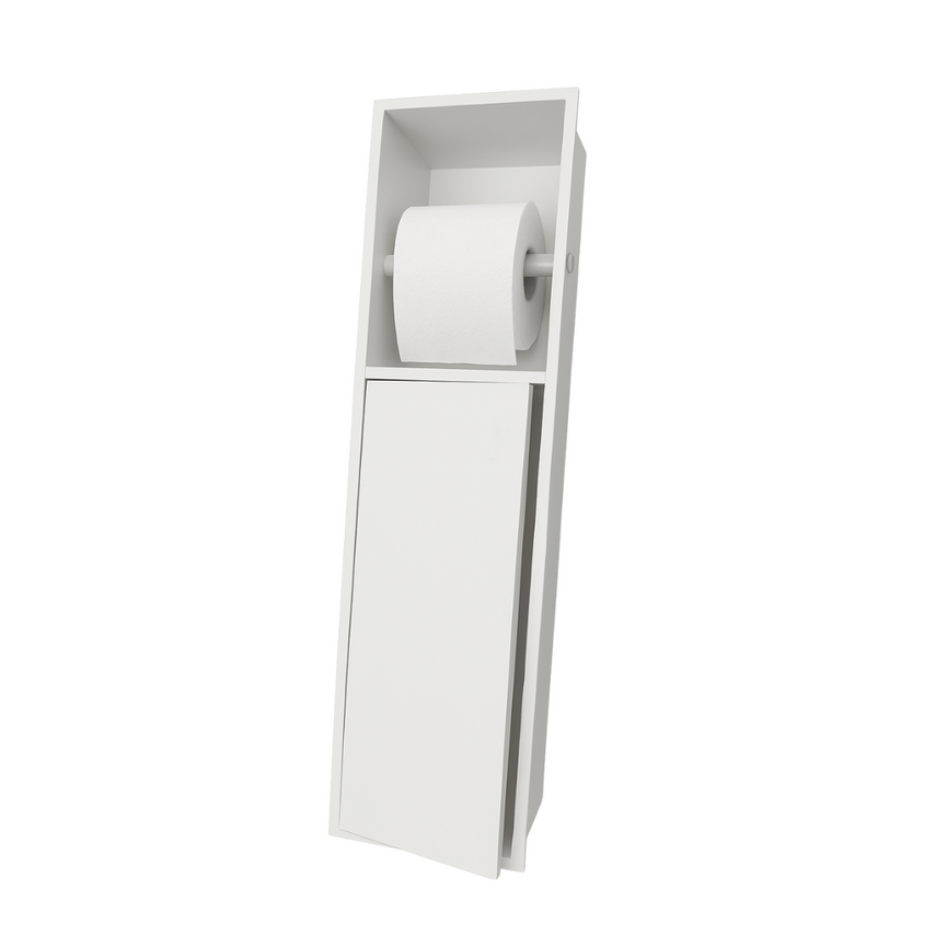 Niche pour papier de toilette - blanche