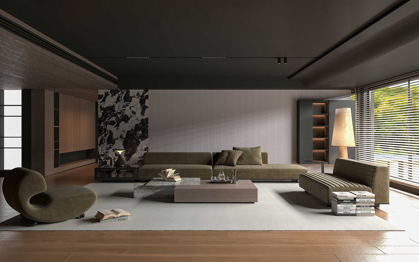 Panneau décoratif mural WPC – carré blanc