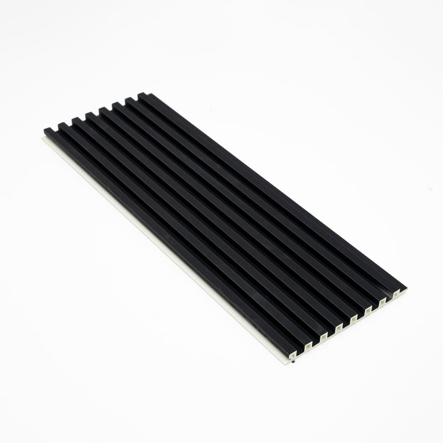 Panneau décoratif mural WPC – carré noir