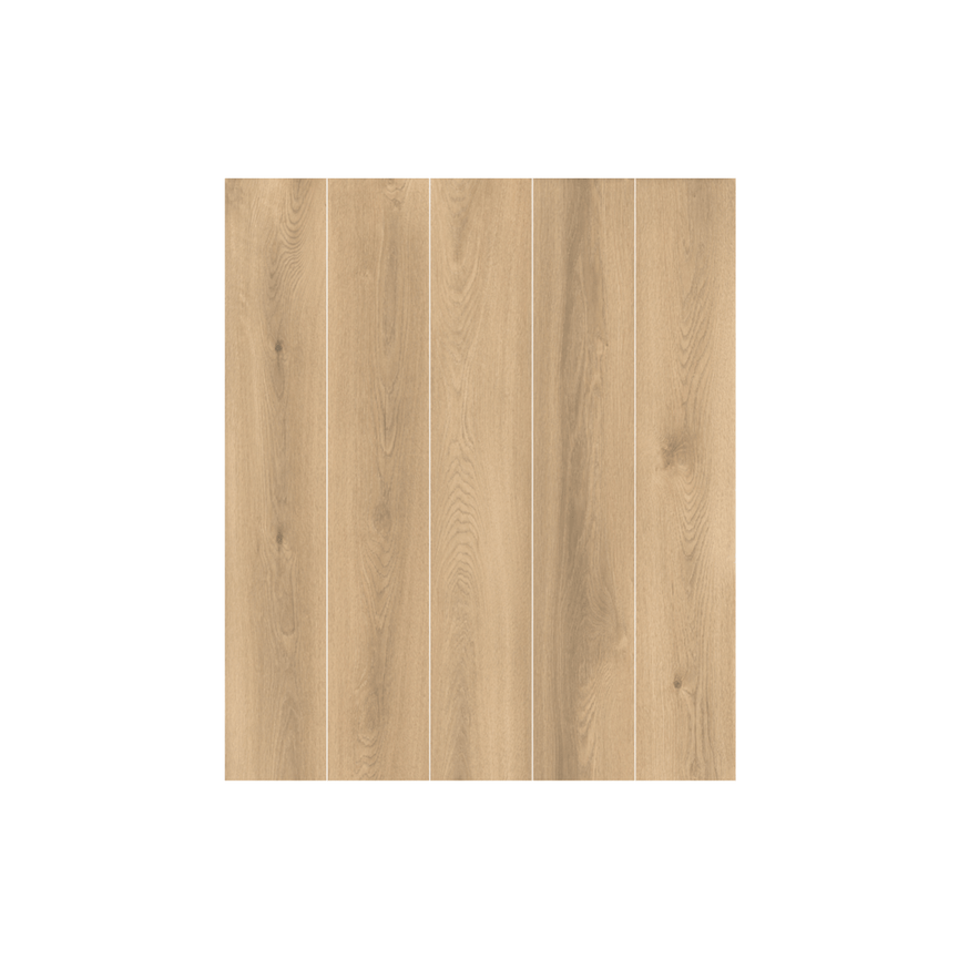 Céramique 8x48 Hardwood Latte Mat Texturé