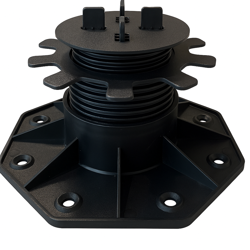 Plot de support ajustable en plastique – 32 à 70 mm