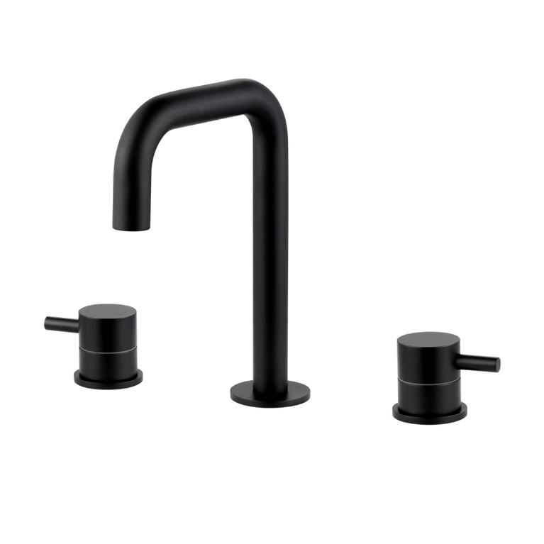 Bathtub Faucet with Hand Shower - Matte Black