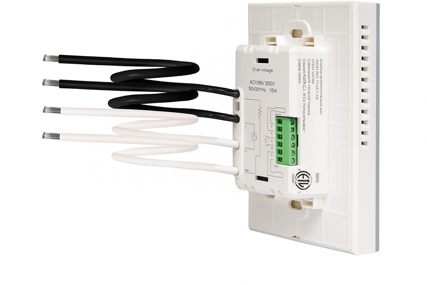 Thermostat numérique programmable pour plancher chauffant électrique – 120 V / 240 V