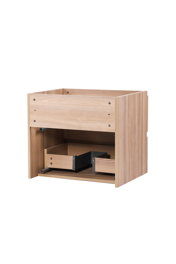 Vanité avec comptoir 24 pouces bois naturel