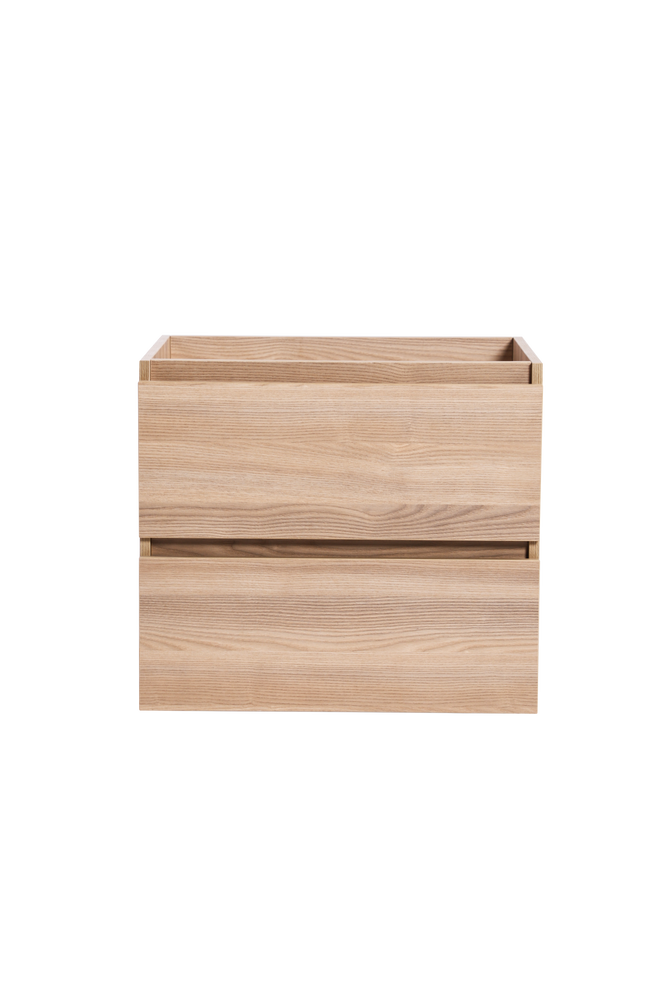 Vanité avec comptoir 24 pouces bois naturel