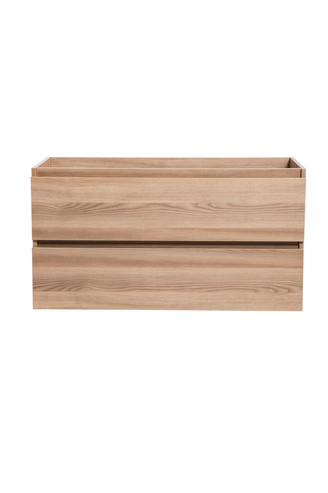 Vanité avec comptoir 40 pouces bois naturel