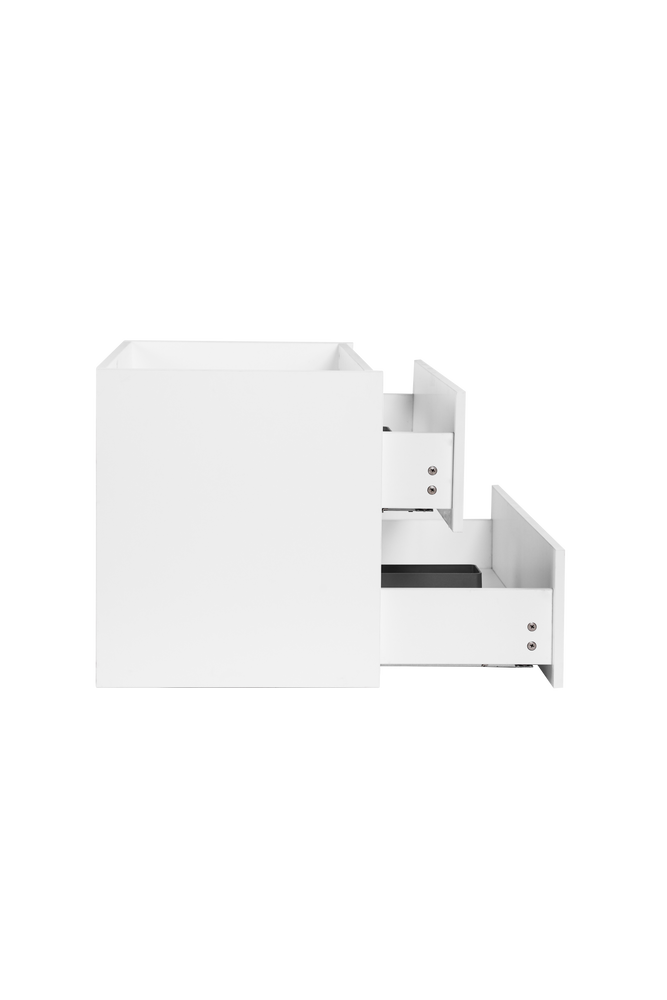 Vanity with 40-inch satin white countertop