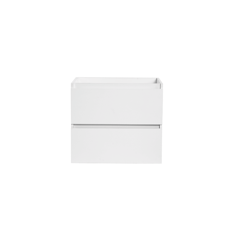 Vanity with 24-inch satin white countertop