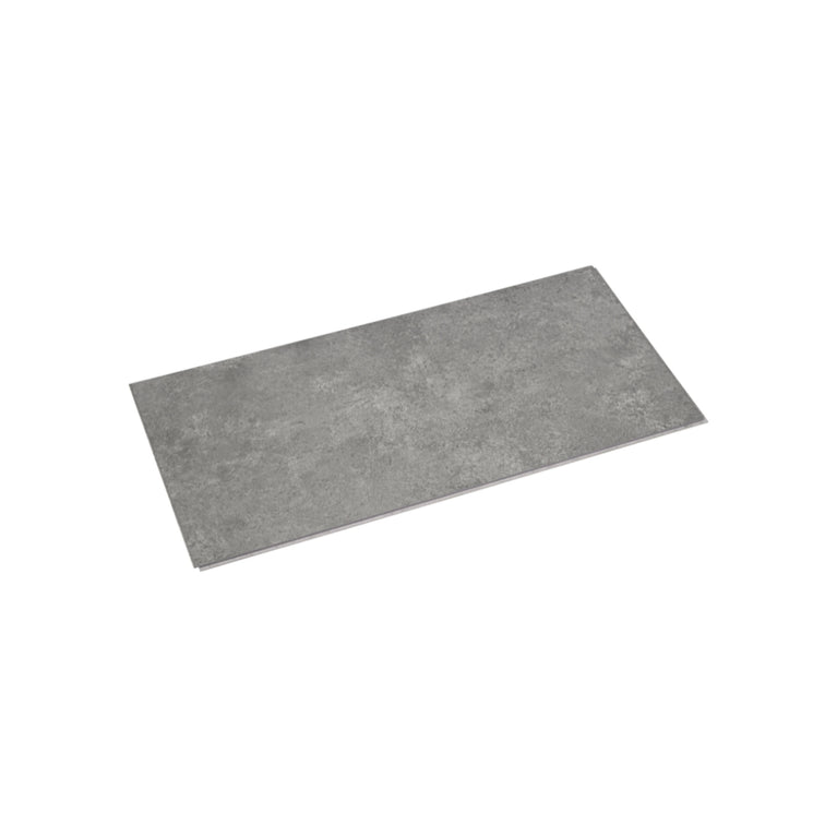 Vinyle SPC Béton Gris Moyen 12"x24"