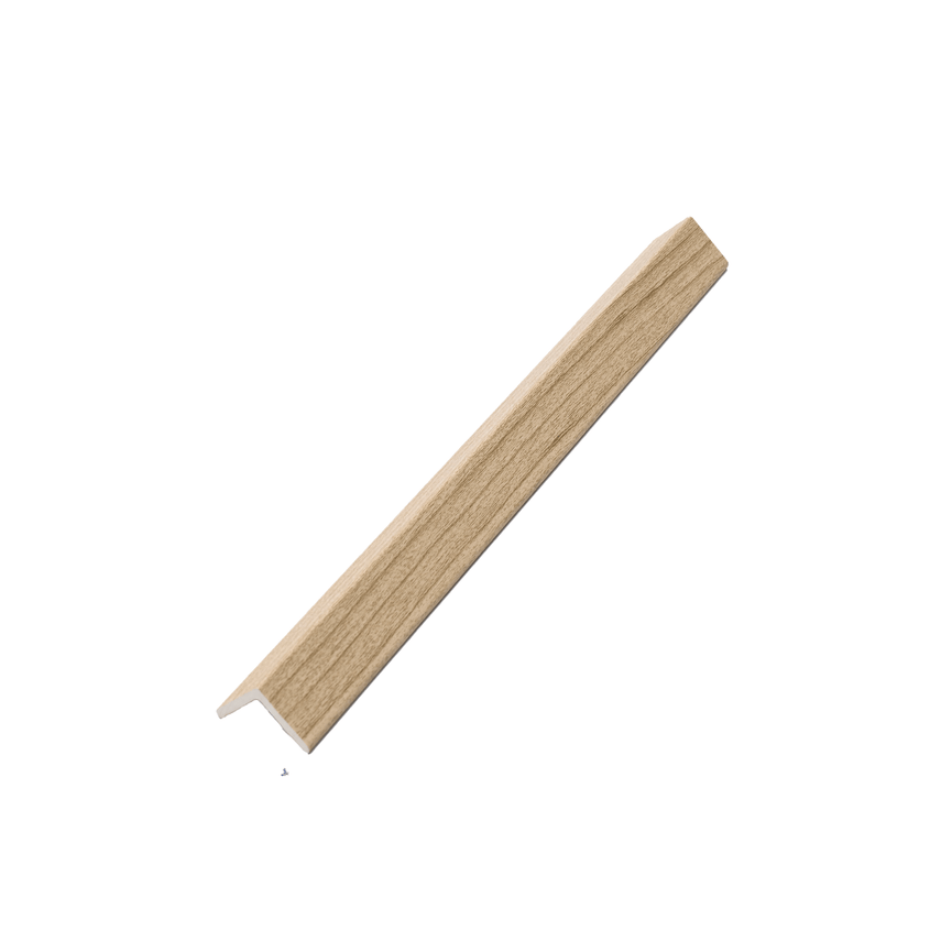 Moulure en coin en WPC – bois naturel
