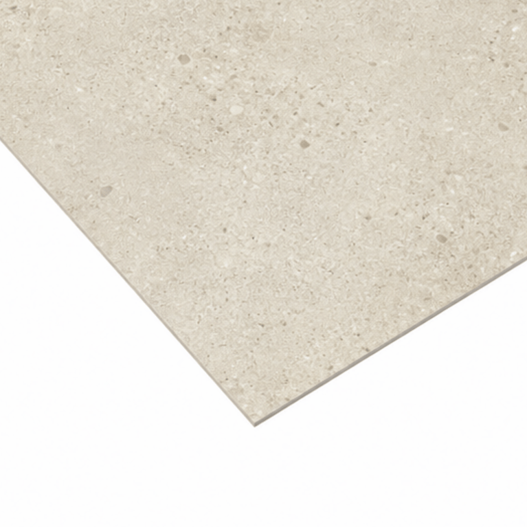 Céramique 24x48 Stone Cement Ivory Mat