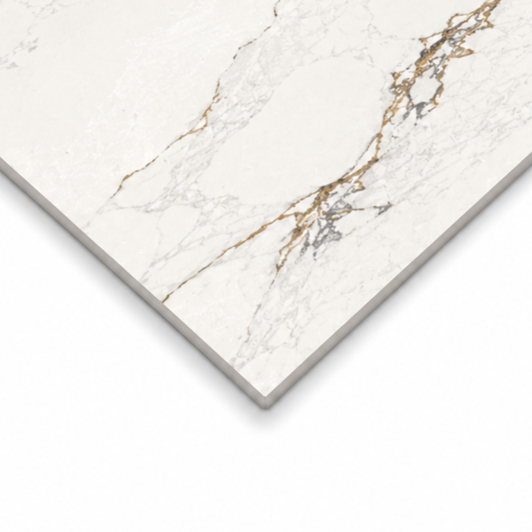 Céramique 24x24 Calacatta Victoria Gold