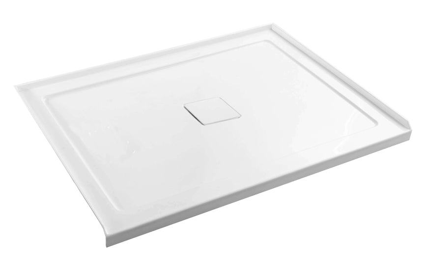 Douche (Base et Vitres inclus) chrome 32"X60" en alcove | Entrepôt de la Réno