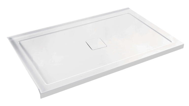 Douche (Base et Vitres inclus) chrome 32" X 60" en coin -Mur gauche vitre droite- | Entrepôt de la Réno