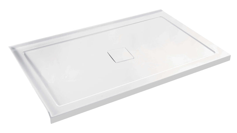 Douche (Base et Vitres inclus) chrome 32" X 60" en coin -Mur gauche vitre droite- | Entrepôt de la Réno