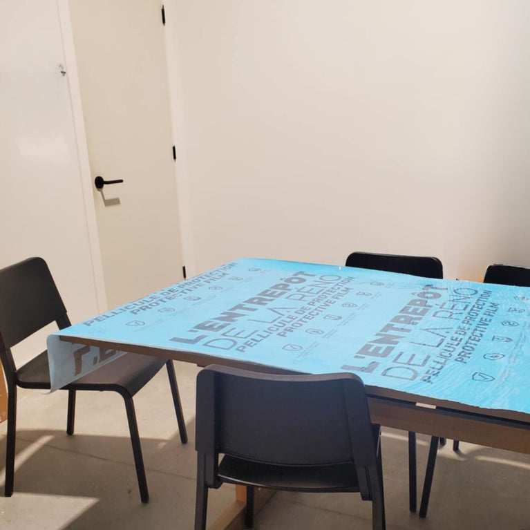 Membrane protectrice bleue - Rouleau de 200 pi² | Entrepôt de la Réno