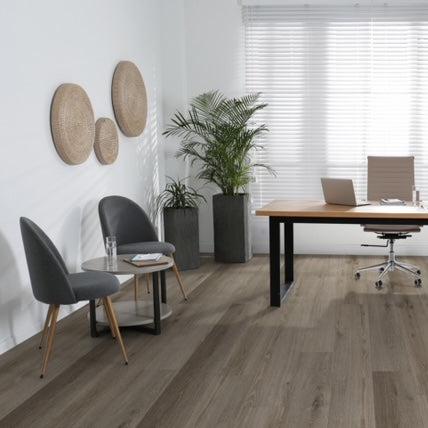 Plancher de vinyle premium à coller - Mineral | Entrepôt de la Réno