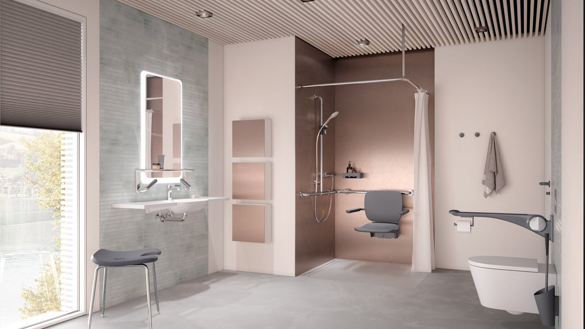 Optez pour une douche accessible et design adaptée à tous