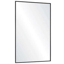 Miroir rectangle en métal noir 24"X36" | Entrepôt de la Réno