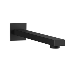 Matte Black Square Bath Faucet with Hand Shower